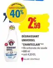 E.Leclerc Chanteclair - dégraissant universel offre