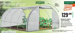 Shopix SERRE DE JARDIN TOUTE SAISON offre