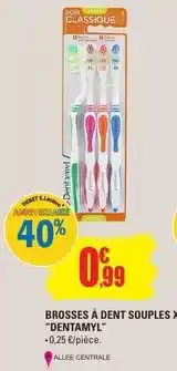 E.Leclerc Brosses à dent souples offre