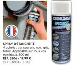 Shopix SPRAY D'ÉTANCHÉITÉ offre