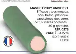 Shopix MASTIC ÉPOXY UNIVERSEL offre