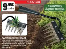 Shopix RÂTEAU DE DÉSHERBAGE offre
