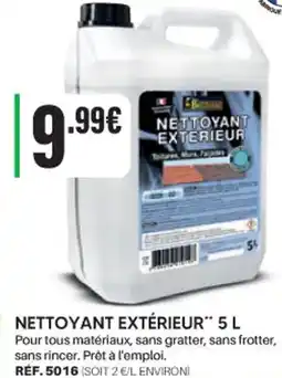 Shopix NETTOYANT EXTÉRIEUR offre