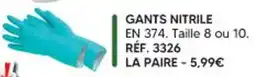 Shopix GANTS NITRILE offre
