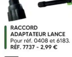 Shopix RACCORD ADAPTATEUR LANCE offre