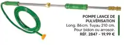 Shopix POMPE LANCE DE PULVÉRISATION offre