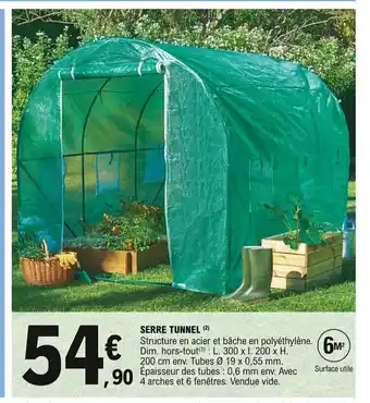 E.Leclerc Serre Tunnel offre