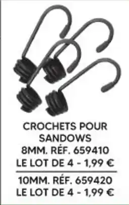Shopix CROCHETS POUR SANDOWS offre