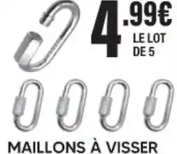 Shopix MAILLONS À VISSER offre