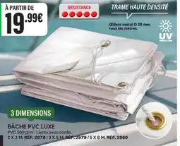 Shopix BÂCHE PVC LUXE offre