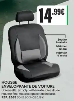Shopix HOUSSE ENVELOPPANTE DE VOITURE polyuréthane doublée d'une offre