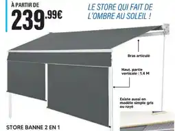 Shopix STORE BANNE 2 EN 1 offre