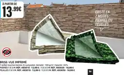 Shopix BRISE-VUE IMPRIMÉ offre