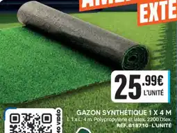 Shopix GAZON SYNTHÉTIQUE offre