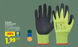 Lidl Parkside Gants de travail offre