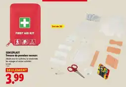 Lidl SENSIPLAST Trousse de premiers secours offre