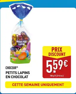 ALDI CHOCEUR Petits lapins en chocolat offre