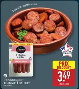 ALDI ST-CLÉMENT LE BOUCHER 8 chorizos à griller offre