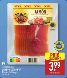ALDI TESOROS DEL SUR Jambon serrano offre