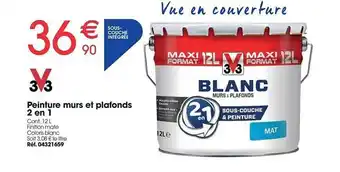 Brico Pro Peinture Murs Et Plafonds V33 offre