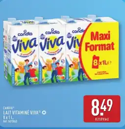 ALDI CANDIA Lait vitaminé viva offre