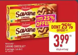 ALDI BROSSARD Savane chocolat offre