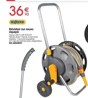 Brico Pro Dévidoir Sur Roues équipé Hozelock offre