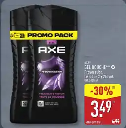 ALDI AXE Gel douche offre