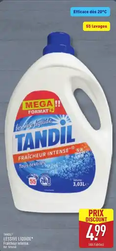 ALDI TANDIL Lessive liquide offre