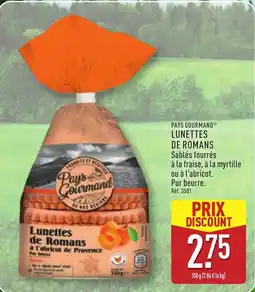 ALDI PAYS GOURMAND Lunettes de romans offre