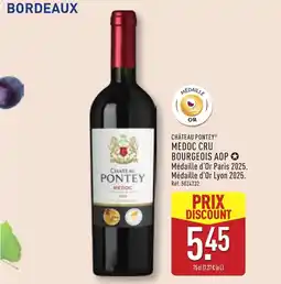 ALDI CHÂTEAU PONTEY Medoc cru bourgeois aop offre