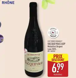 ALDI LES TERRES ROUGES Vacqueyras aop offre
