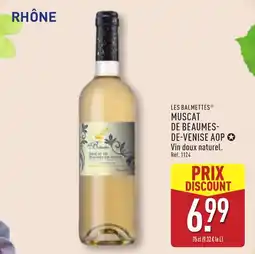 ALDI LES BALMETTES Muscat de beaumes- de-venise aop offre