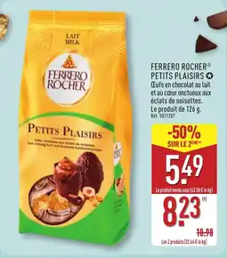 ALDI FERRERO ROCHER Petits plaisirs offre