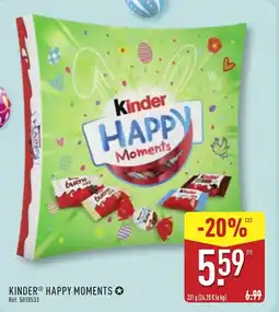 ALDI KINDER Happy moments offre