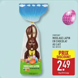 ALDI CHOCEUR Moulage lapin en chocolat au lait offre