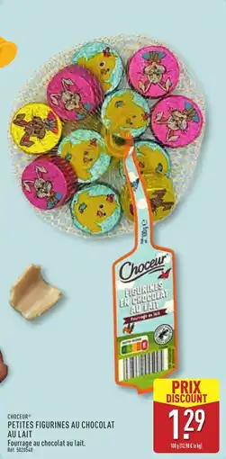 ALDI CHOCEUR Figurines en chocolat au lait offre