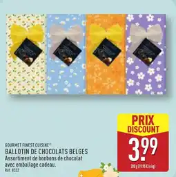 ALDI GOURMET FINEST CUISINE Ballotin de chocolats belges offre