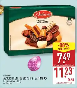 ALDI DELACRE Assortiment de biscuits tea time offre
