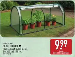 ALDI GARDENLINE Serre tunnel offre