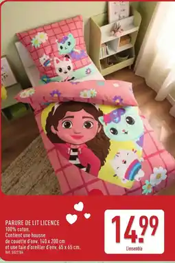 ALDI Parure de lit licence offre