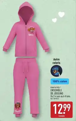 ALDI PAW PATROL Ensemble de jogging offre