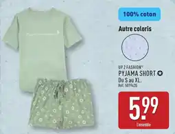 ALDI UP 2 FASHION Pyjama short offre
