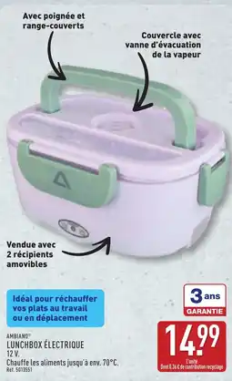ALDI AMBIANO Lunchbox électrique offre