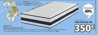 JYSK Matelas à Ressorts Gold S45 Dreamzone offre