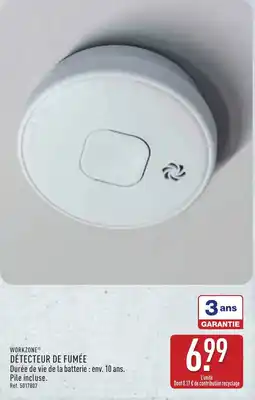 ALDI WORKZONE Détecteur de fumée offre