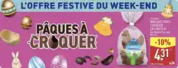 ALDI CHOCEUR Moulage poule couveuse en chocolat offre
