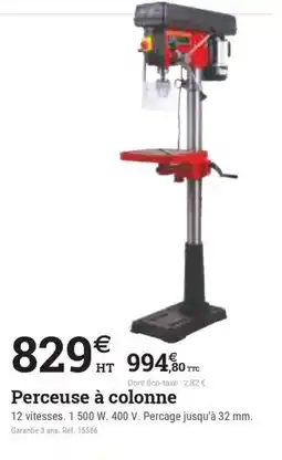 Espace emeraude Perceuse à colonne offre