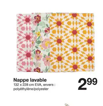 Zeeman Nappe Lavable offre