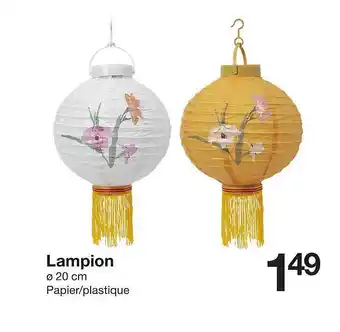 Zeeman Lampion offre